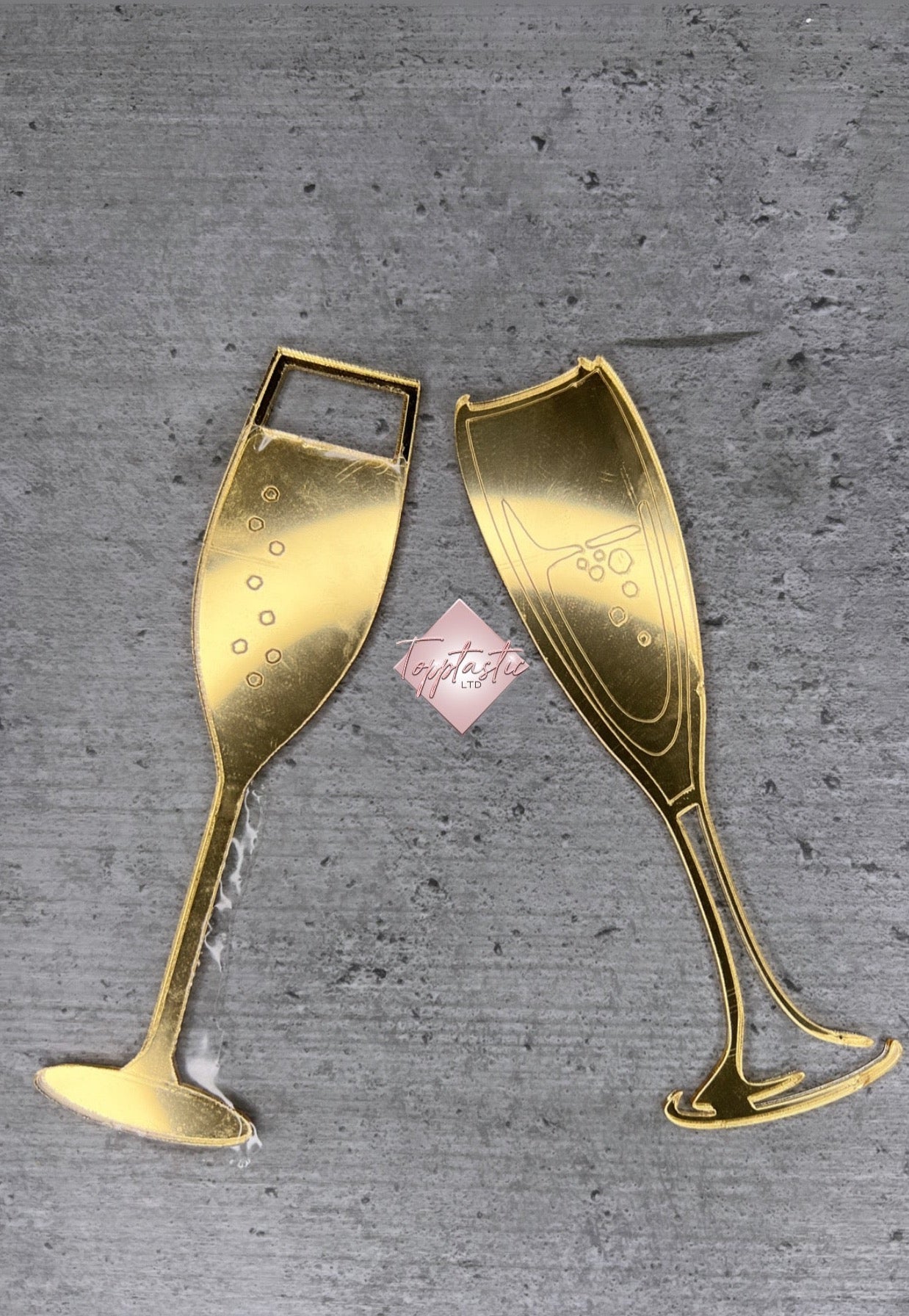 Champagne Glass charm