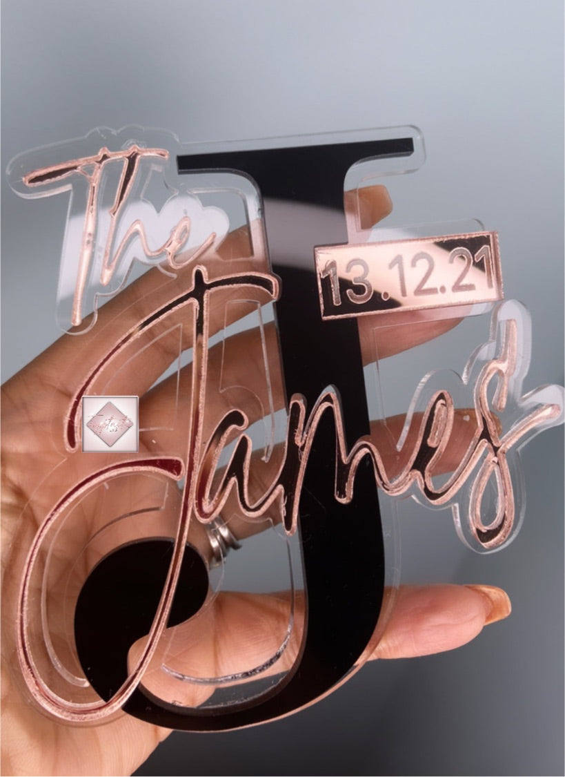 'Sliced' Cake Charm/Topper