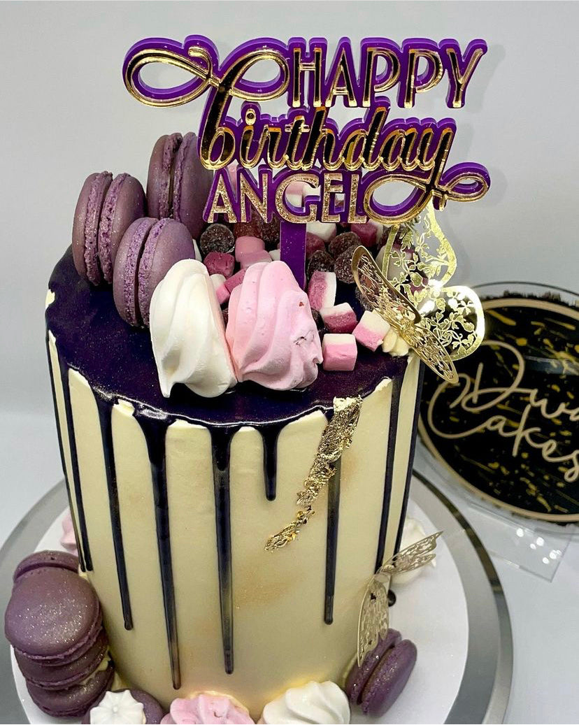 Happy Birthday Cake Topper