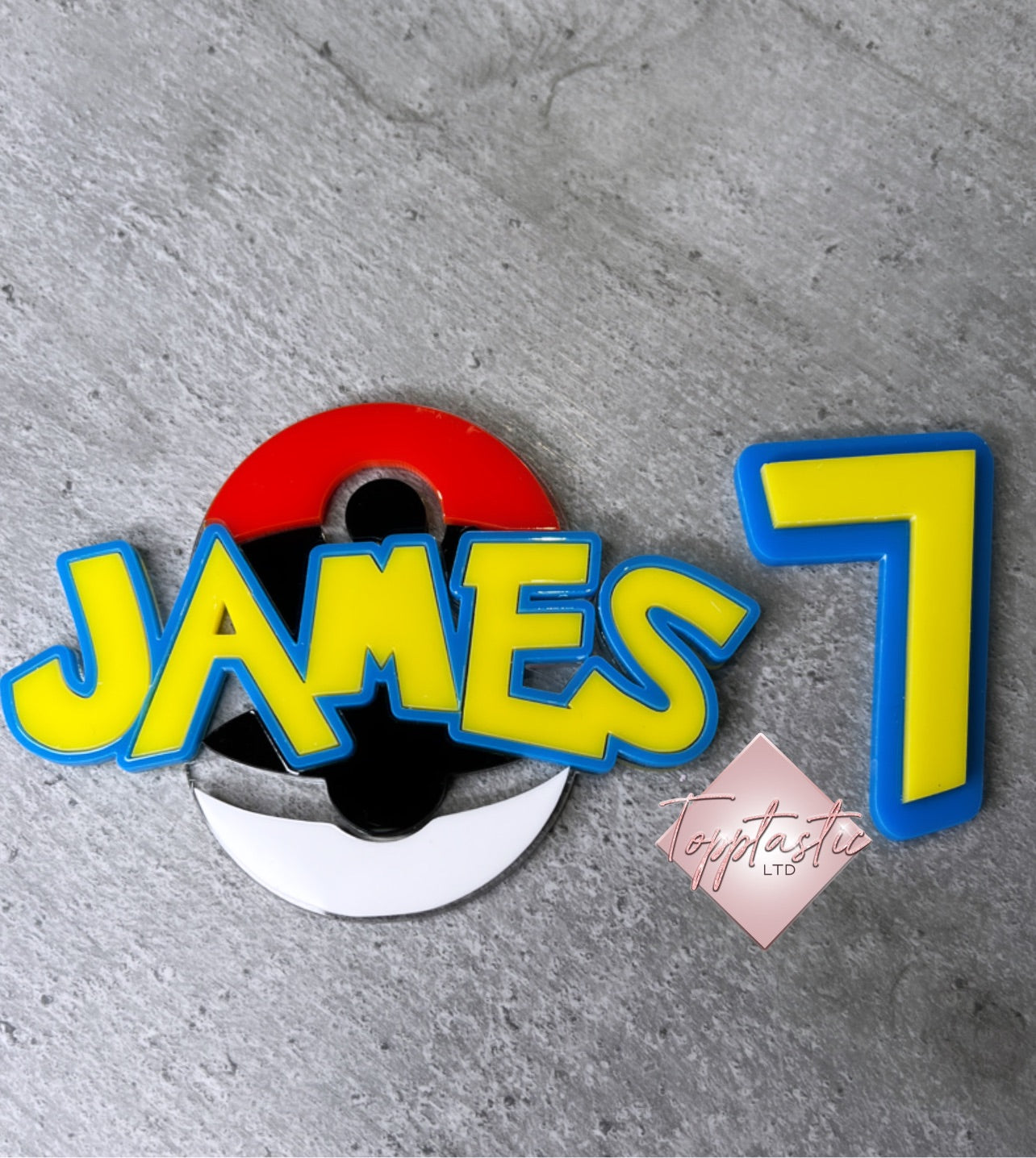 Pokémon themed charm set