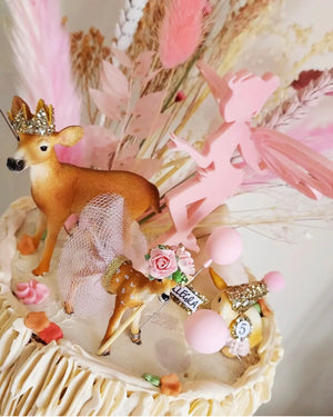3D Fairy cake topper
