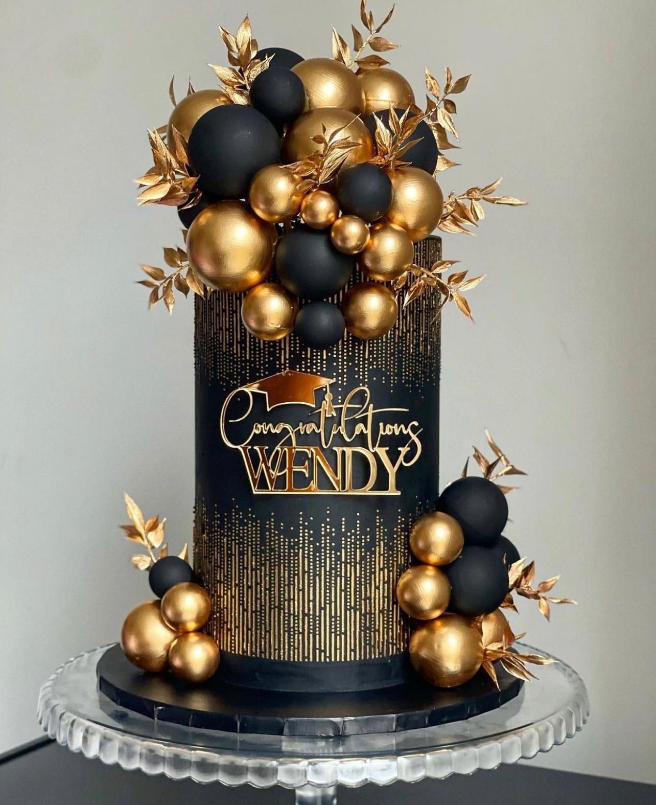 Graduation/ Congratulations Acrylic cake charm