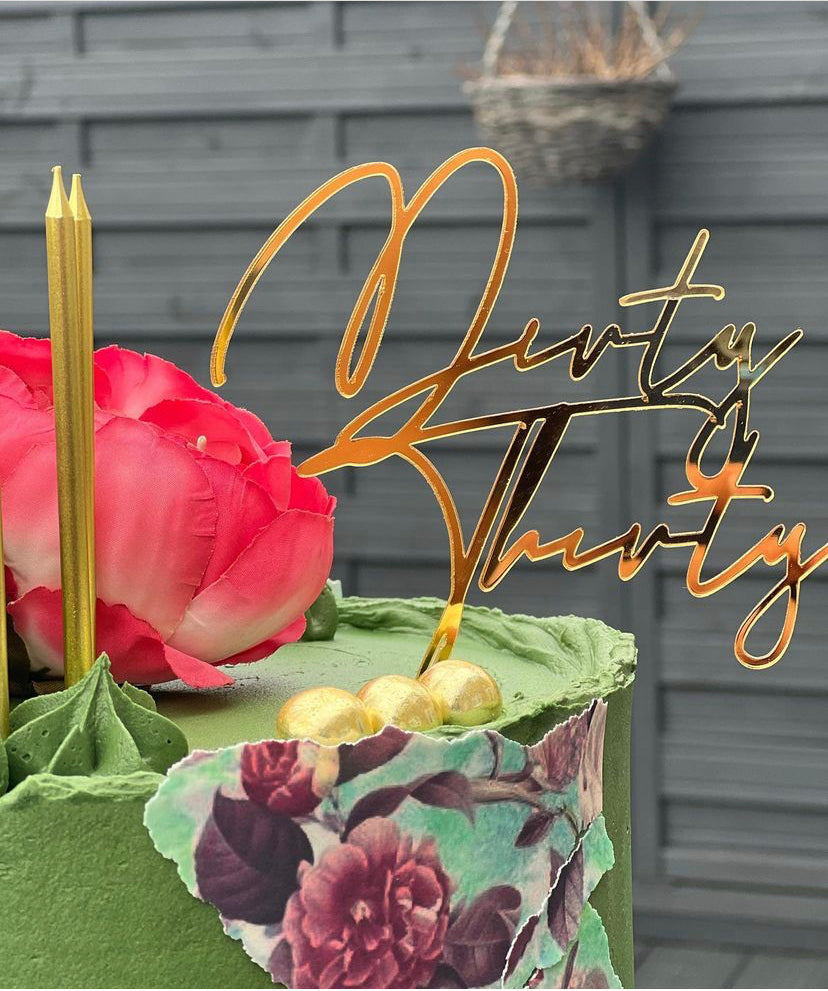 'Signature' font Topper