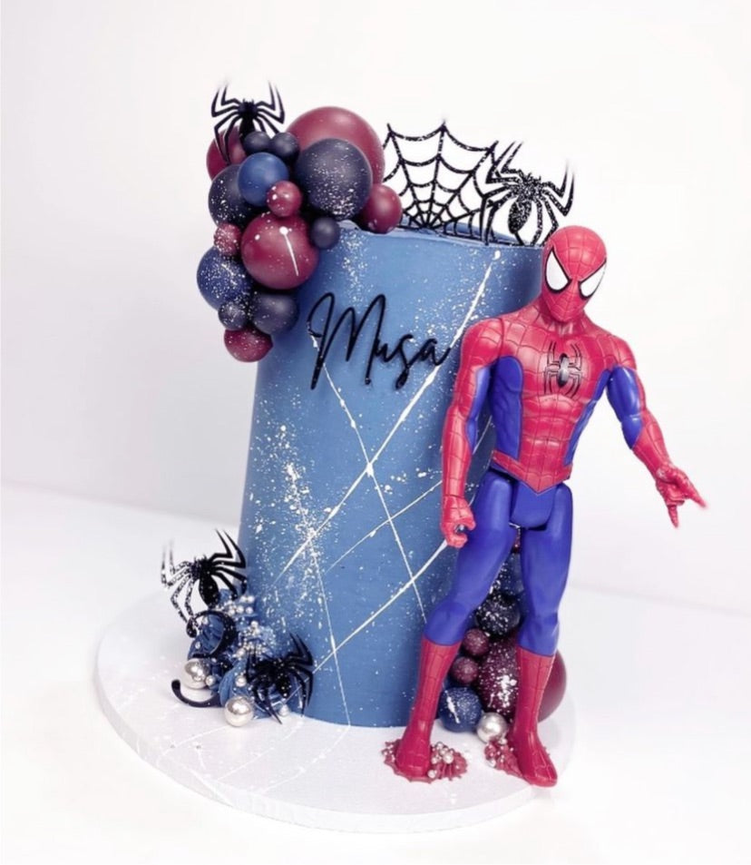 Spiderman/ Web topper set