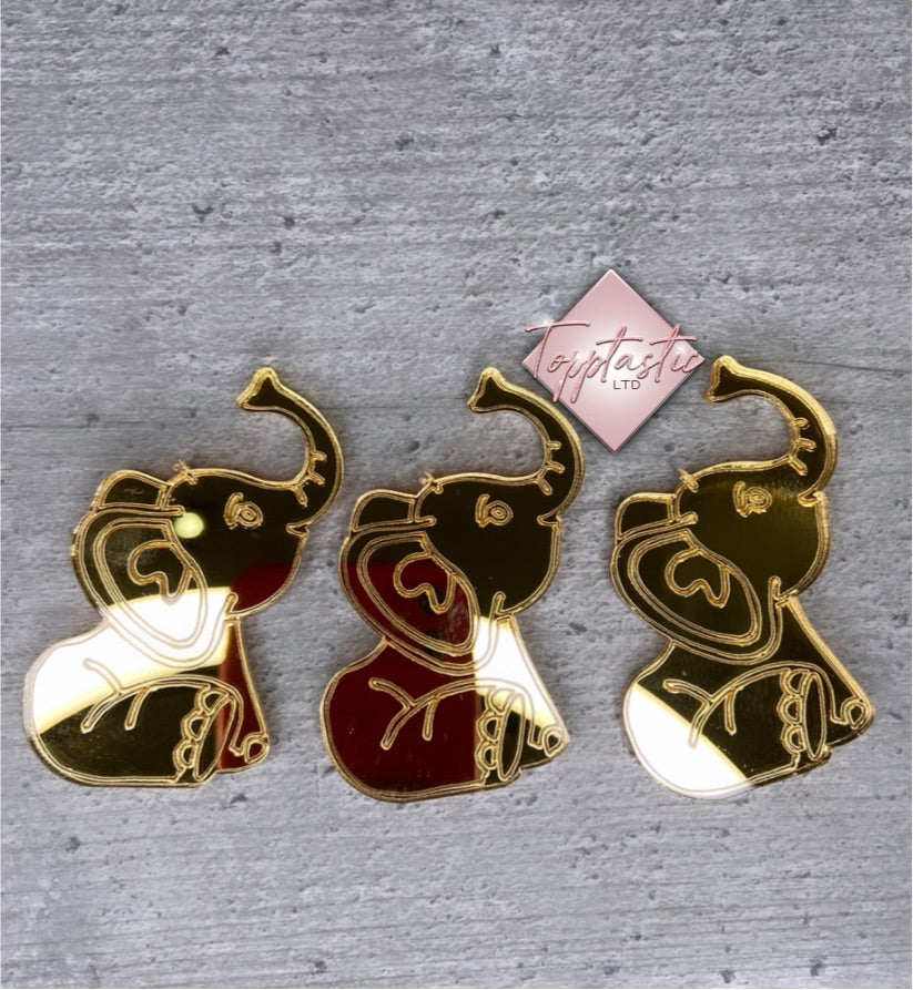 Elephant charms- Pack of 3