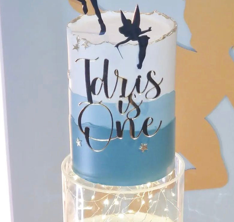 Acrylic cake charm