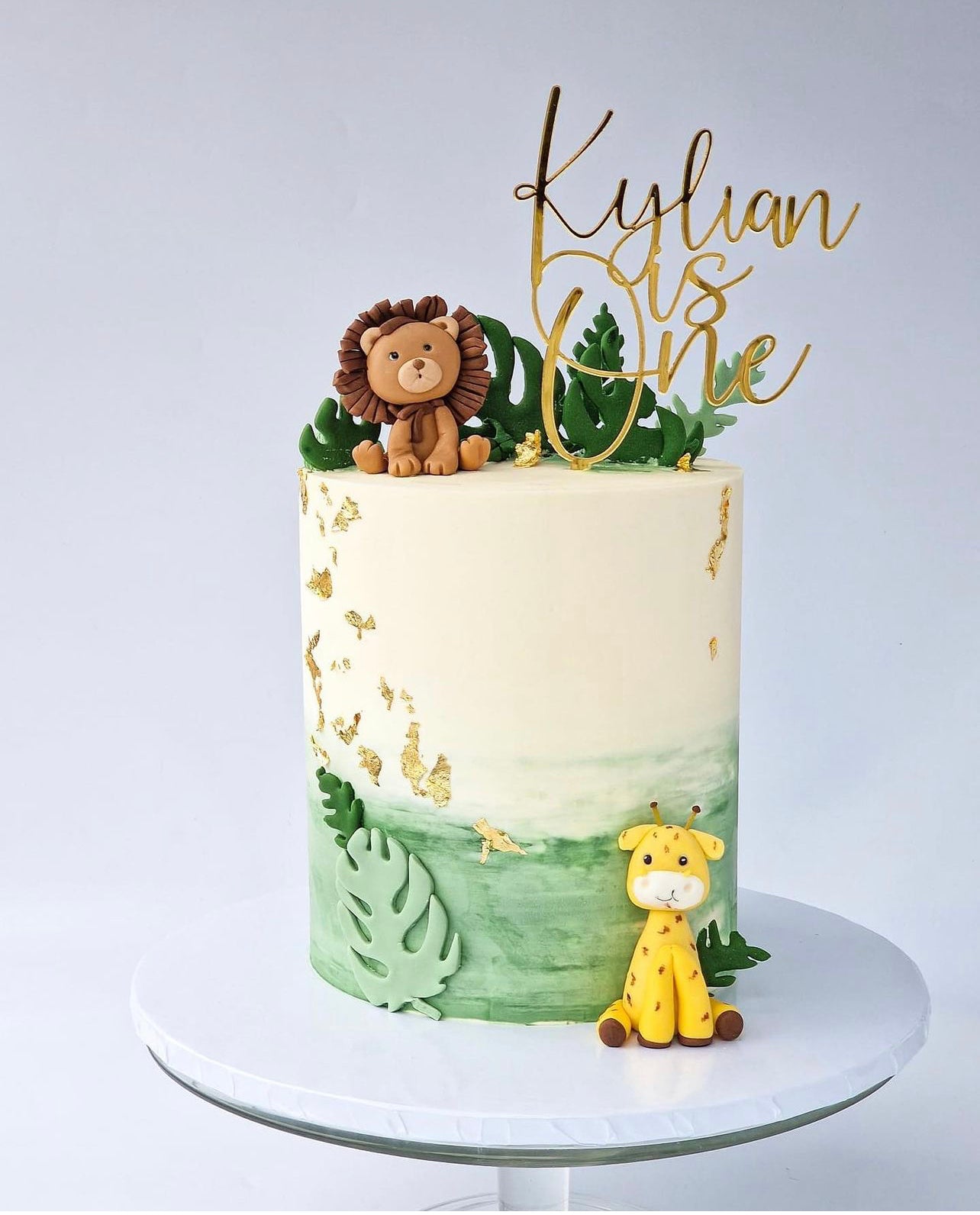 Personalised Acrylic cake topper