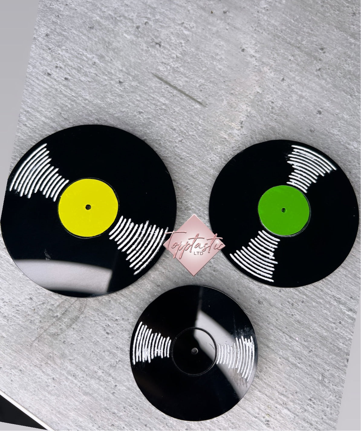 Record/ Vinyl charms