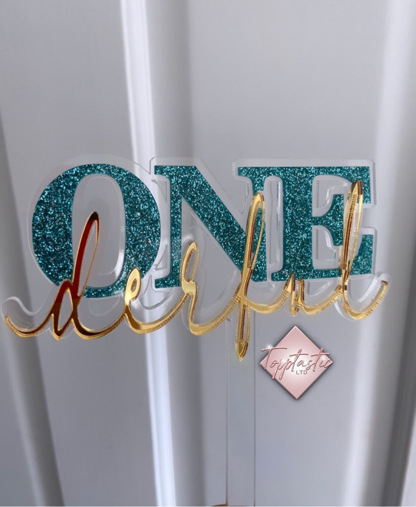 ONEderful 'Sliced' Topper